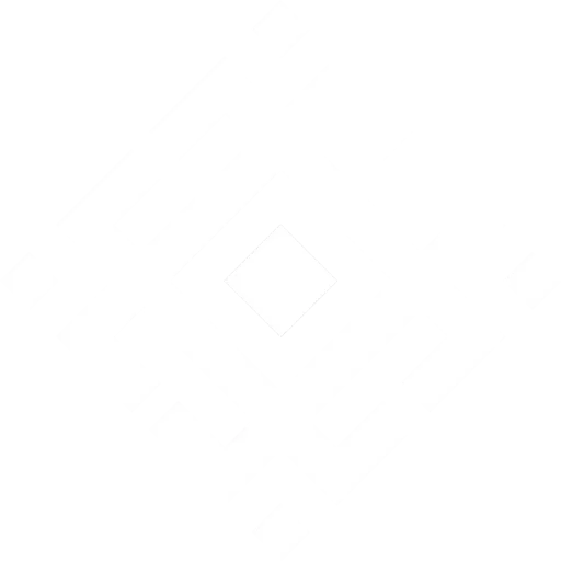 Ethno World brand logo - folk geometric ornament