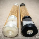 Firefly transparent rainstick rain flute