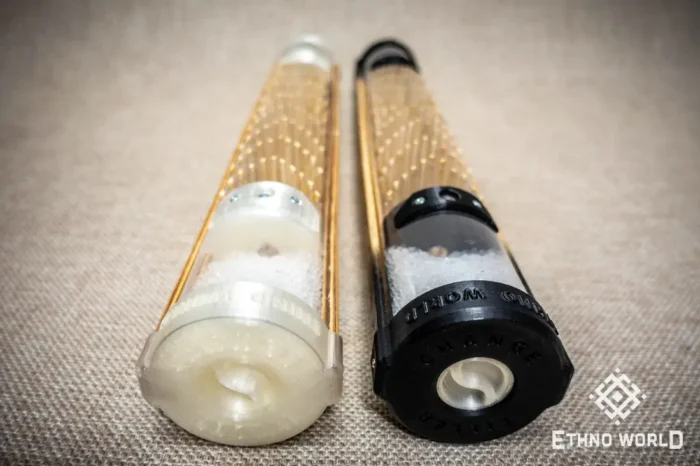 Firefly transparent rainstick rain flute