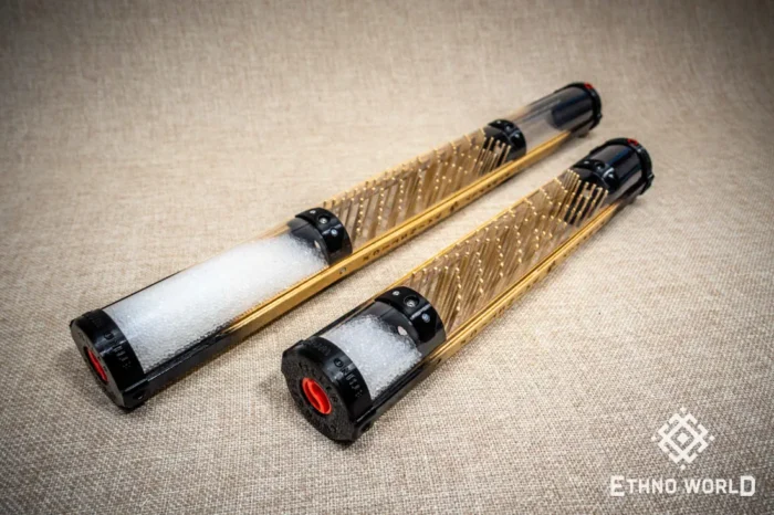 Firefly transparent rainstick rain flute
