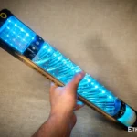 Firefly transparent rainstick rain flute