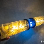 Quark transparent rainstick flute
