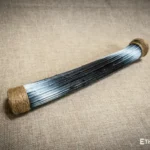 Rainbow flute rainstick made from a plant