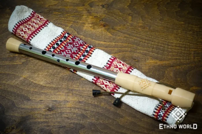 Soloveiko chromatic flute soprano, sopilka sectional