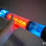 Taipan transparent rainstick percussion