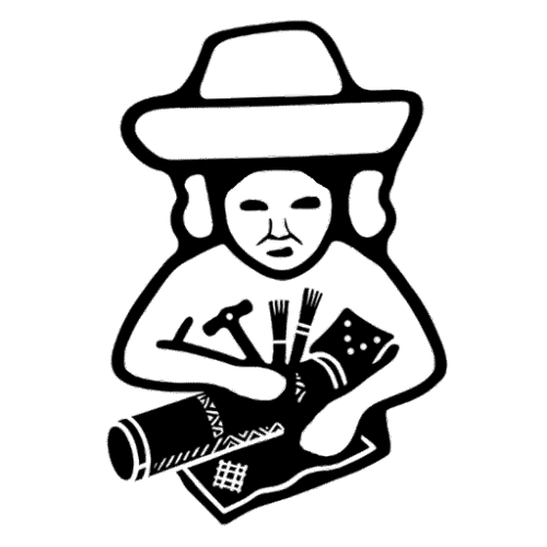 Ethno World hand-drawn icon - musical accessories