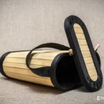 Bamboo case for kalimba, kazoo, jew's harp and small instruments