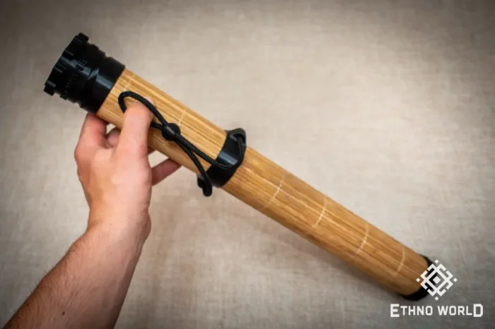 Bamboo cases for tenor, alto and bass flutes