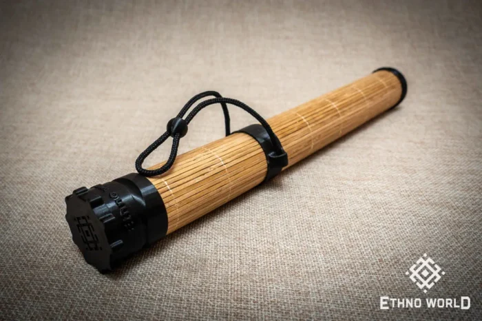 Bamboo cases for tenor, alto and bass flutes