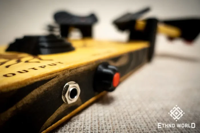Bug Stompbox acoustic percussion pedalboard