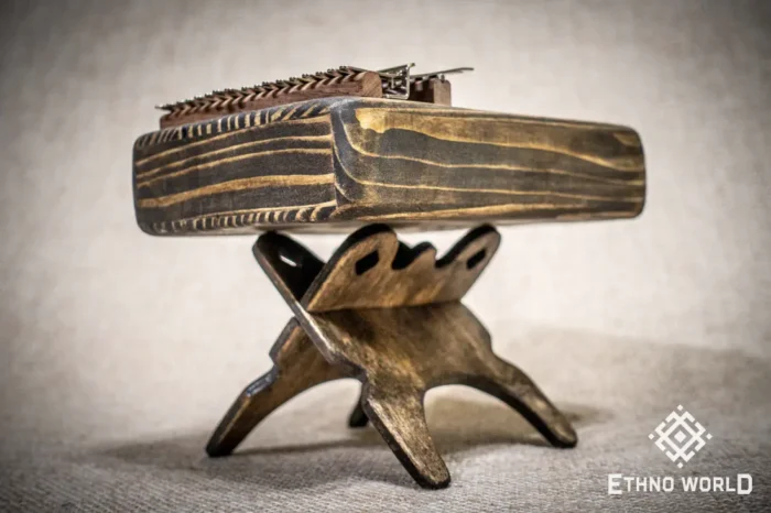 Kalimba Cave metal tines close-up view