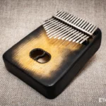 Kalimba Cave metal tines close-up view