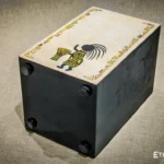 Deep Space Cajon percussion drum with bass control, handmade wooden drum by Ethno World