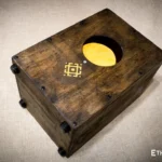 Deep Space Cajon percussion drum with bass control, handmade wooden drum by Ethno World