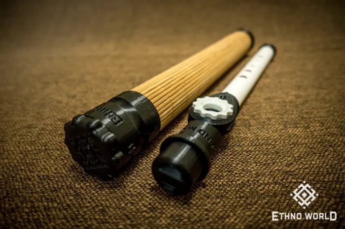 Dzhura Sopilka + Kazzo chromatic flute 2in1