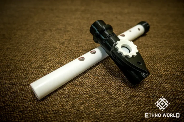 Dzhura Sopilka + Kazzo chromatic flute 2in1