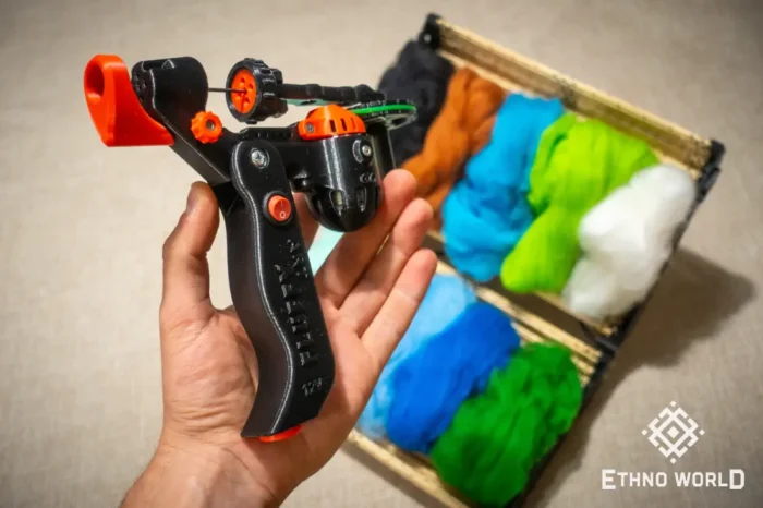 Felting Go wool felting machine for 1–5 needles