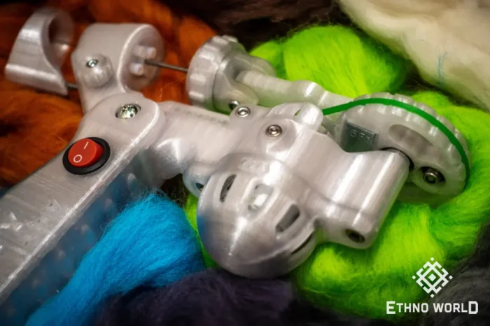 Felting Go wool felting machine for 1–5 needles