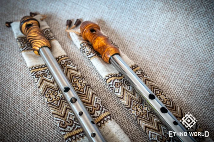 Leleka Flute wood and metal, chromatic, soprano