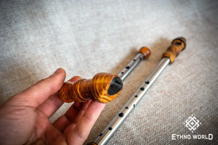 Leleka Flute wood and metal, chromatic, soprano