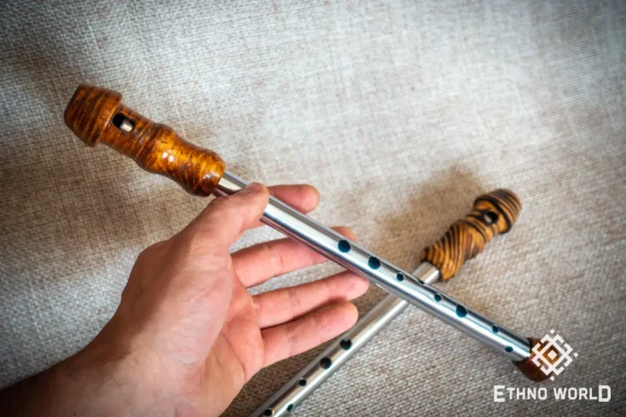 Leleka Flute wood and metal, chromatic, soprano