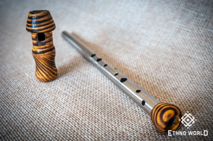 Leleka Flute wood and metal, chromatic, soprano