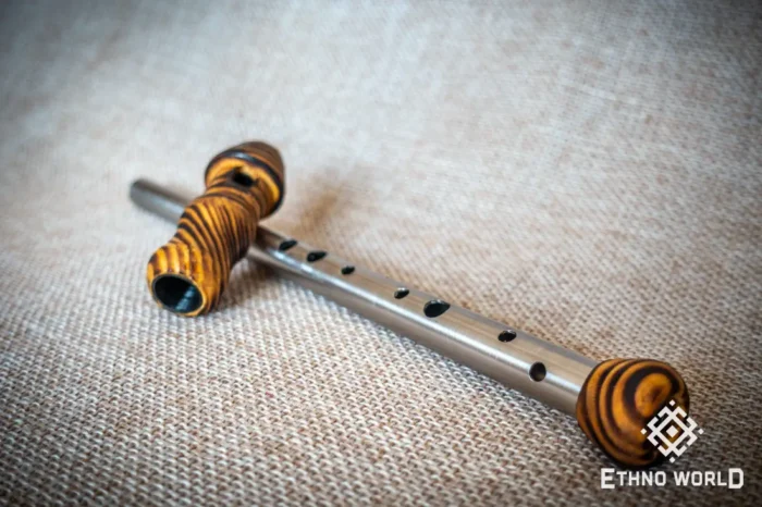 Leleka Flute wood and metal, chromatic, soprano