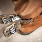 Mion Heel wooden tambourine with heel mounting