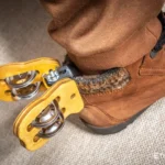 Mion Heel wooden tambourine with heel mounting