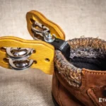 Mion Heel wooden tambourine with heel mounting