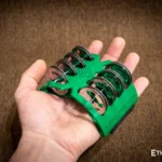 Spider Boost tambourine with foot and hand mounting