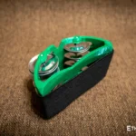 Spider Boost tambourine with foot and hand mounting