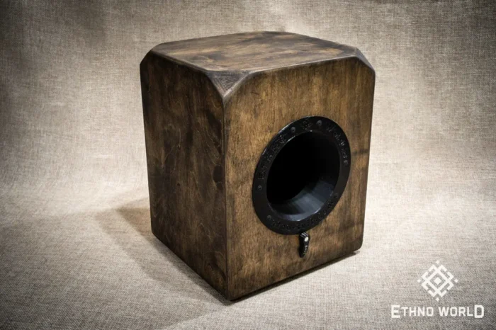 Sub Cajon compact percussion drum with sound controls by Ethno World