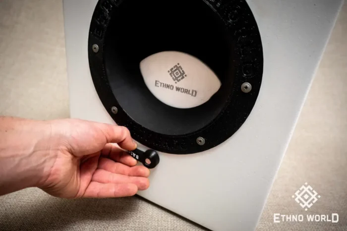 Sub Cajon compact percussion drum with sound controls by Ethno World