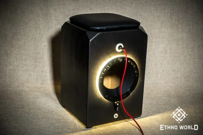 Sub Cajon compact percussion drum with sound controls by Ethno World
