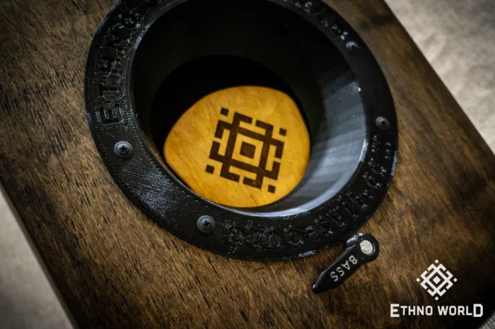 Sub Cajon compact percussion drum with sound controls by Ethno World