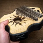 Tuatara Kalimba – 21 tones with hammer and pickup
