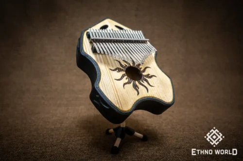 Tuatara Kalimba – 21 tones with hammer and pickup