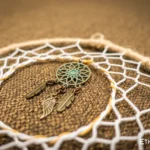 Large boho dreamcatcher, hand-woven hoop with feathers and bead accents, decorative wall art, Ethno World